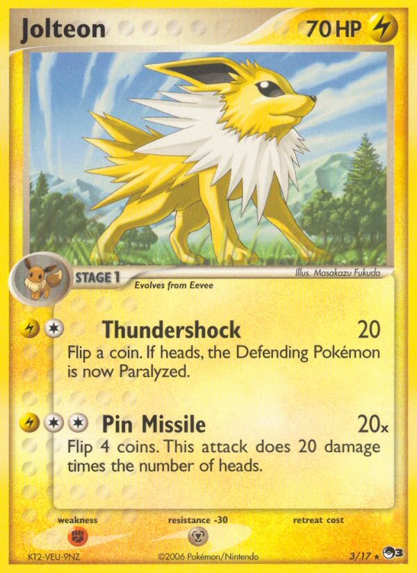 2006 Pokémon POP Series 3 2006 Pokémon POP Series 3 #3 trading card