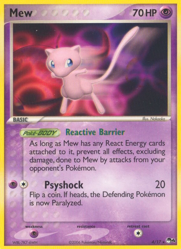 2006 Pokémon POP Series 4 2006 Pokémon POP Series 4 #4 trading card