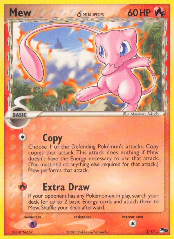 Mew δ (Rare · Holo)