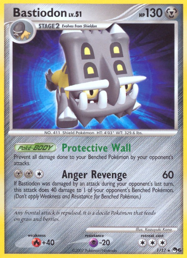2007 Pokémon POP Series 6 2007 Pokémon POP Series 6 #1 trading card