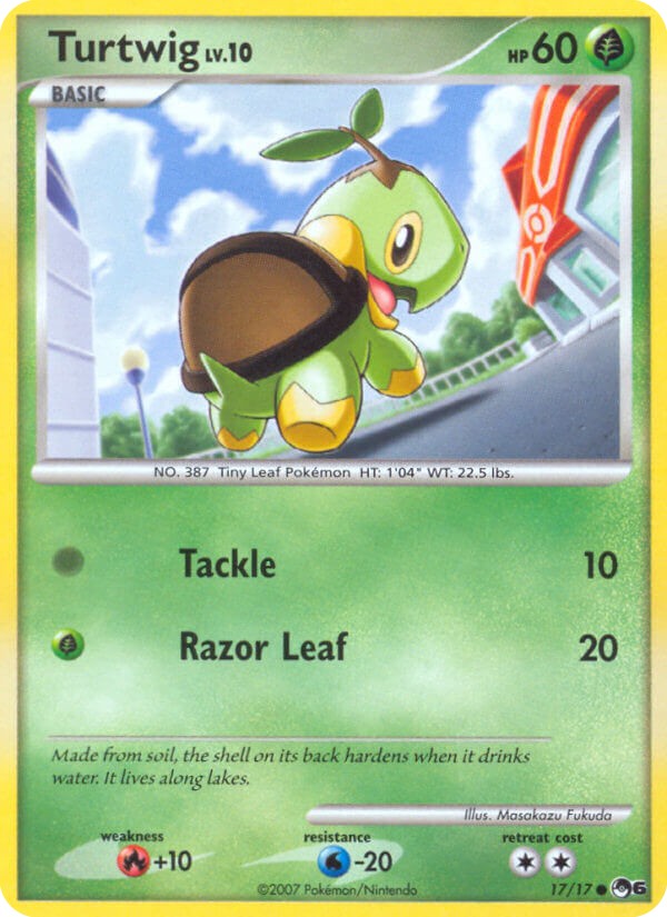 2007 Pokémon POP Series 6 2007 Pokémon POP Series 6 #17 trading card