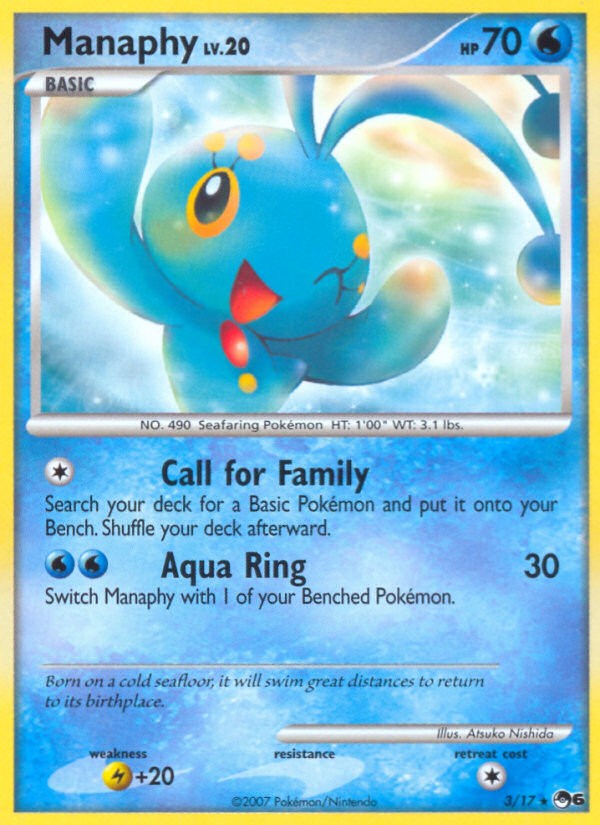 2007 Pokémon POP Series 6 2007 Pokémon POP Series 6 #3 trading card