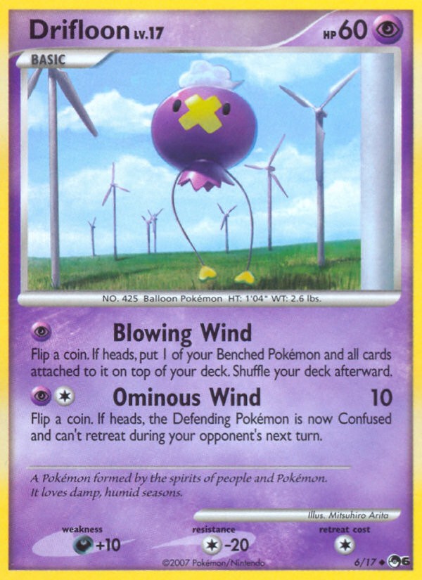 2007 Pokémon POP Series 6 2007 Pokémon POP Series 6 #6 trading card
