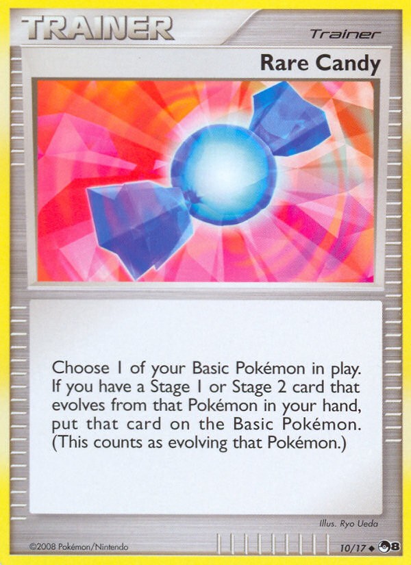 2008 Pokémon POP Series 8 Rare Candy #10 trading card