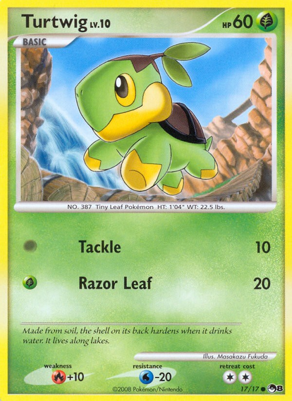 2008 Pokémon POP Series 8 2008 Pokémon POP Series 8 #17 trading card