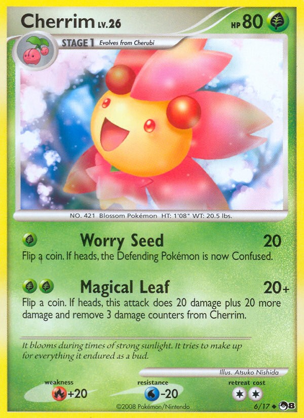 2008 Pokémon POP Series 8 2008 Pokémon POP Series 8 #6 trading card