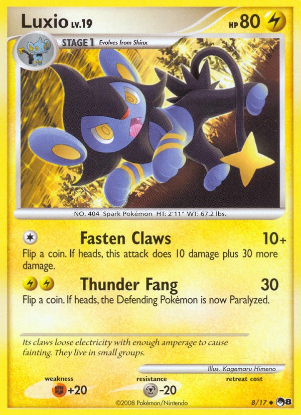 2008 Pokémon POP Series 8 2008 Pokémon POP Series 8 #8 trading card