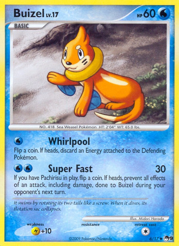 2009 Pokémon POP Series 9 2009 Pokémon POP Series 9 #6 trading card