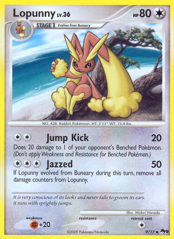 2009 Pokémon POP Series 9 2009 Pokémon POP Series 9 #9 trading card