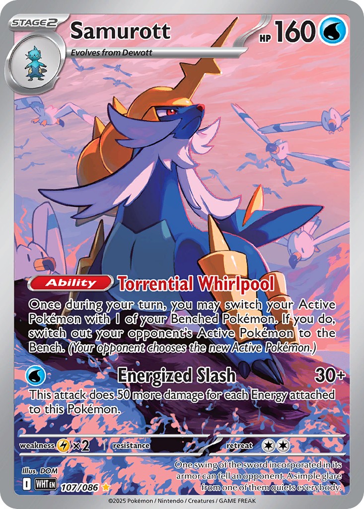 2025 Pokémon White Flare 2025 Pokémon White Flare #107 trading card