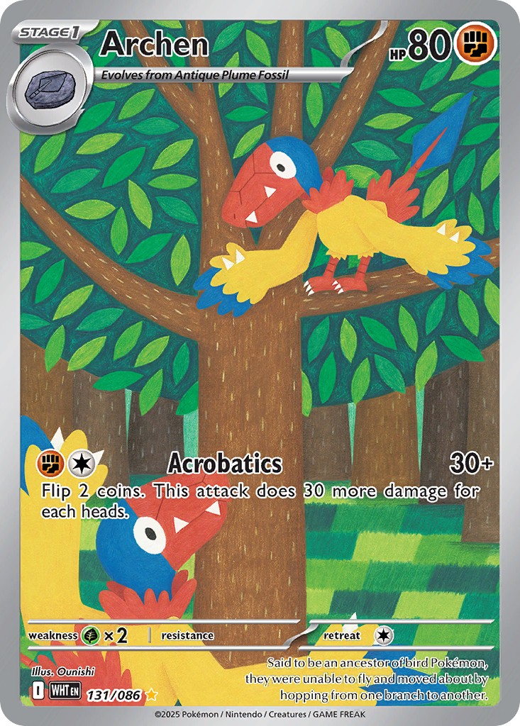 2025 Pokémon White Flare 2025 Pokémon White Flare #131 trading card