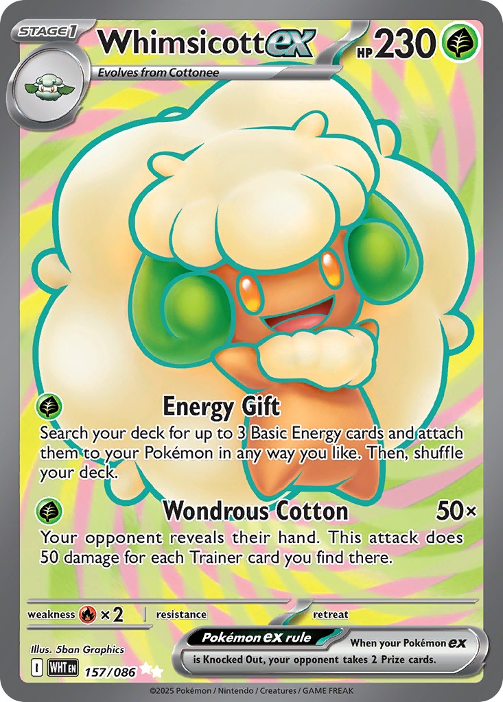 2025 Pokémon White Flare 2025 Pokémon White Flare #157 trading card