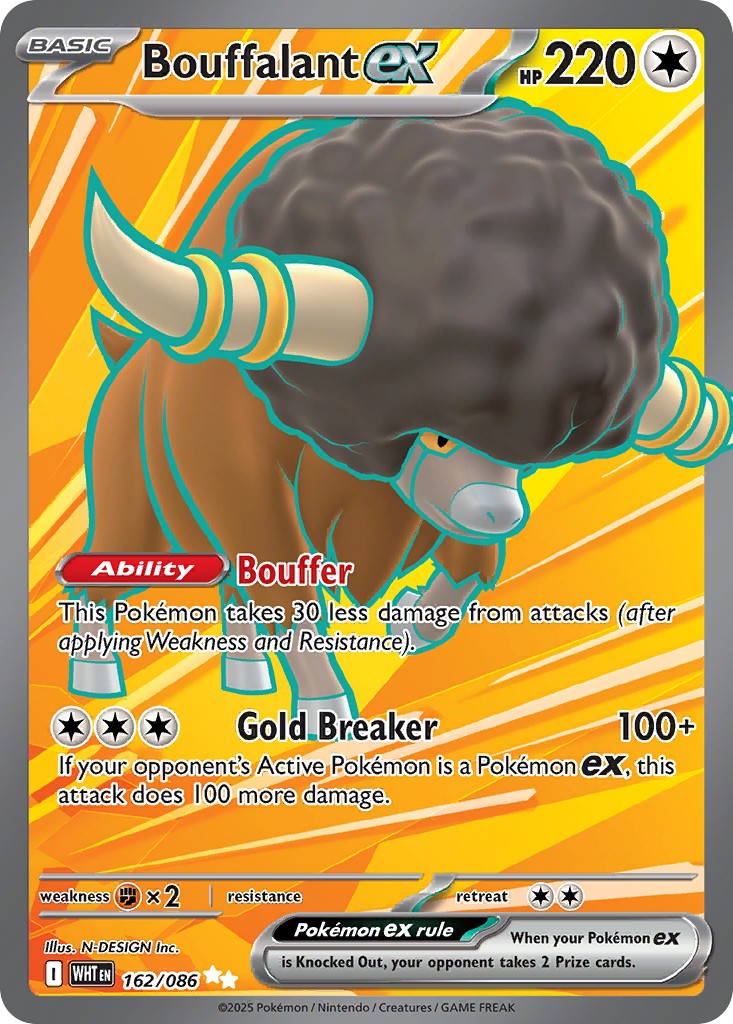 2025 Pokémon White Flare 2025 Pokémon White Flare #162 trading card