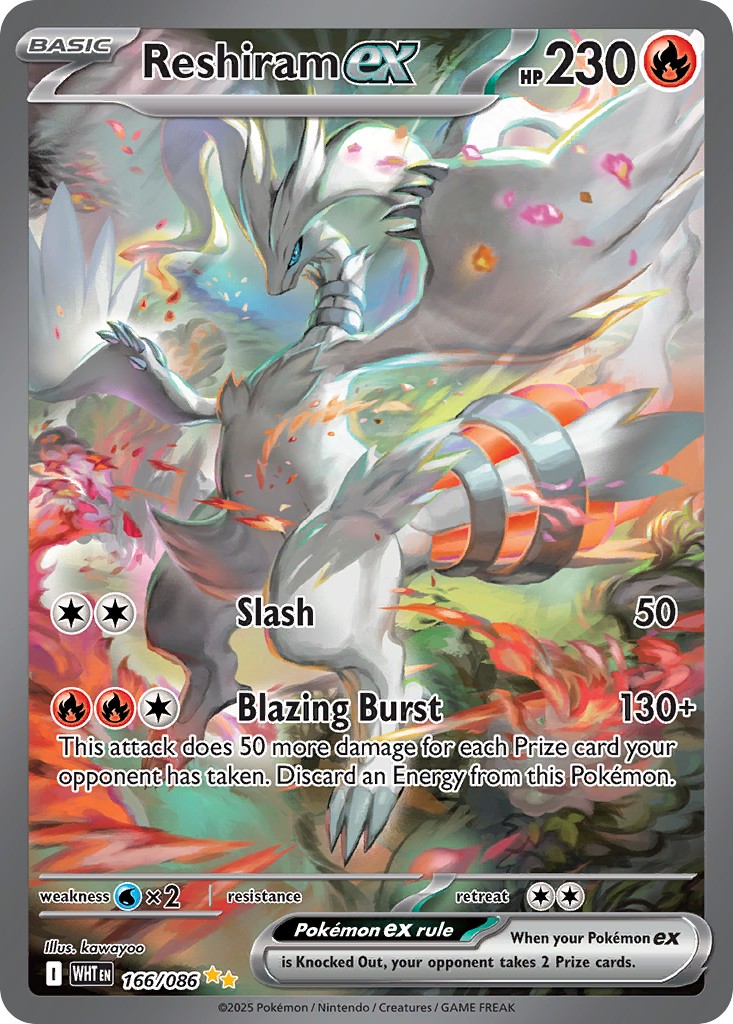2025 Pokémon White Flare 2025 Pokémon White Flare #166 trading card