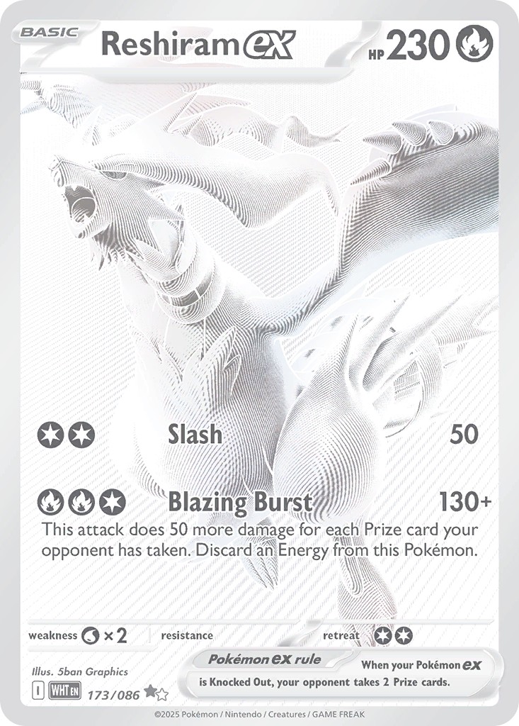 2025 Pokémon White Flare 2025 Pokémon White Flare #173 trading card