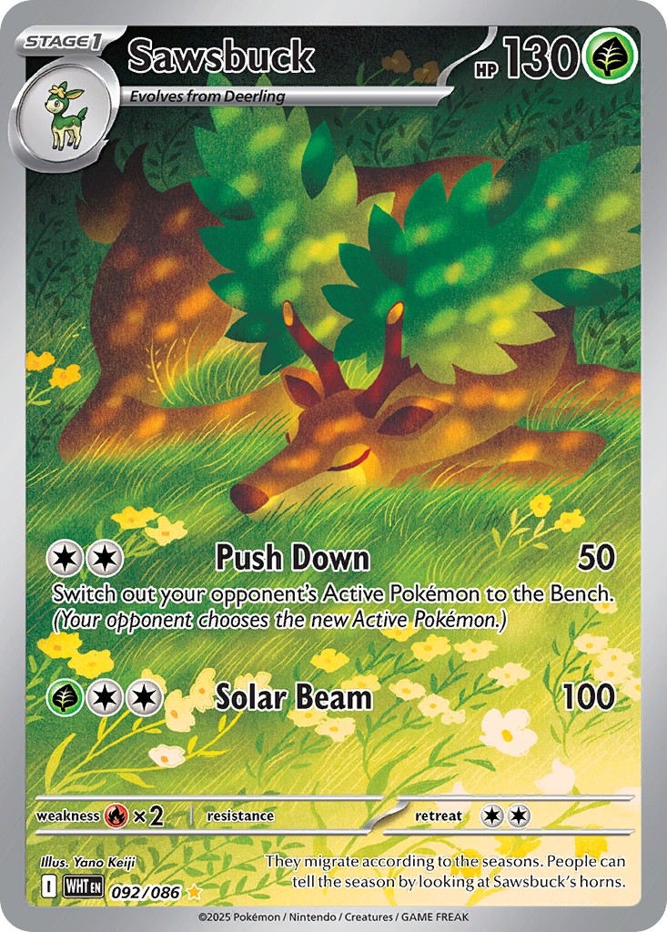 2025 Pokémon White Flare 2025 Pokémon White Flare #92 trading card