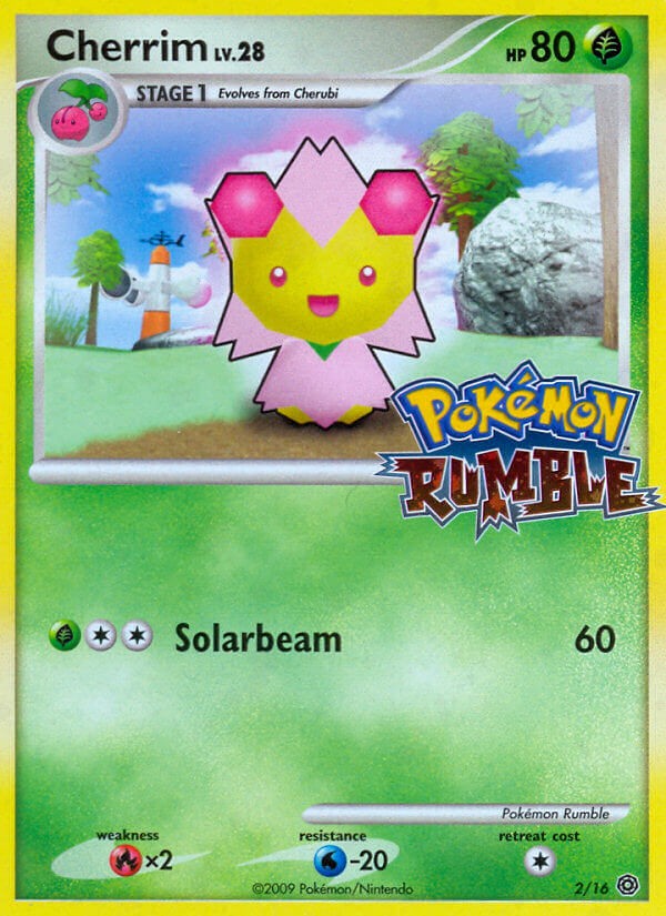 2009 Pokémon Pokémon Rumble 2009 Pokémon Pokémon Rumble #2 trading card