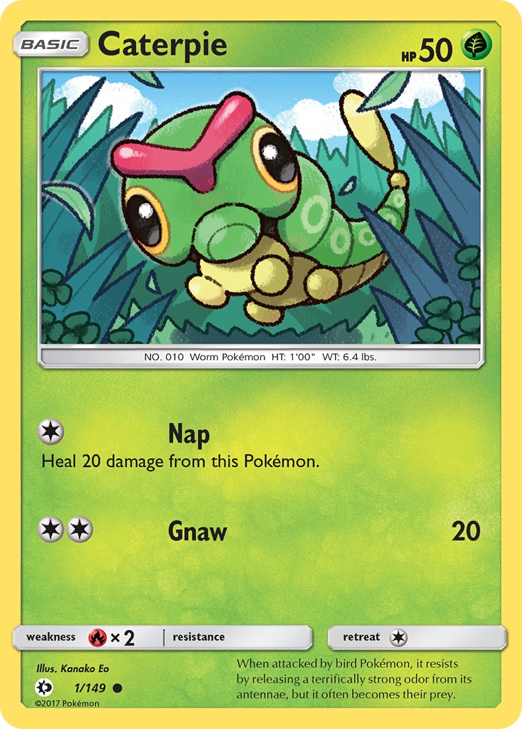 2017 Pokémon Sun & Moon 2017 Pokémon Sun & Moon #1 trading card