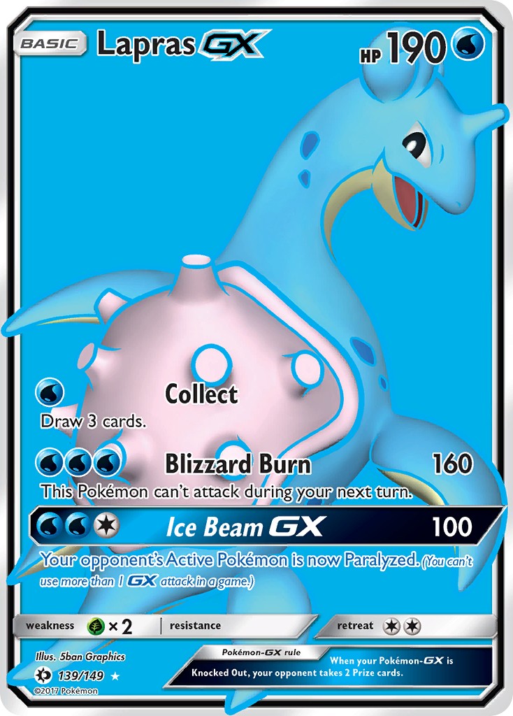 2017 Pokémon Sun & Moon 2017 Pokémon Sun & Moon #139 trading card