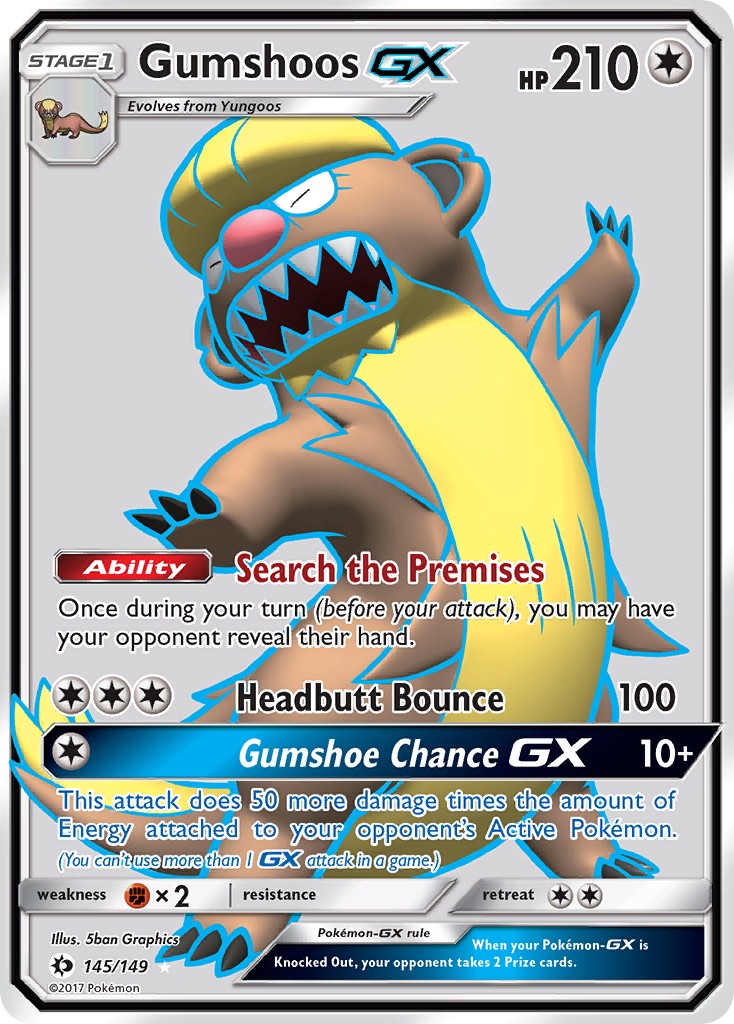2017 Pokémon Sun & Moon 2017 Pokémon Sun & Moon #145 trading card