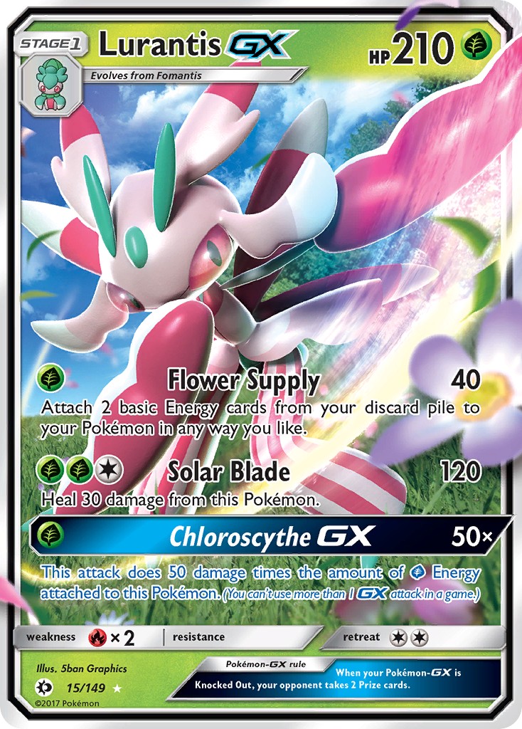 2017 Pokémon Sun & Moon 2017 Pokémon Sun & Moon #15 trading card