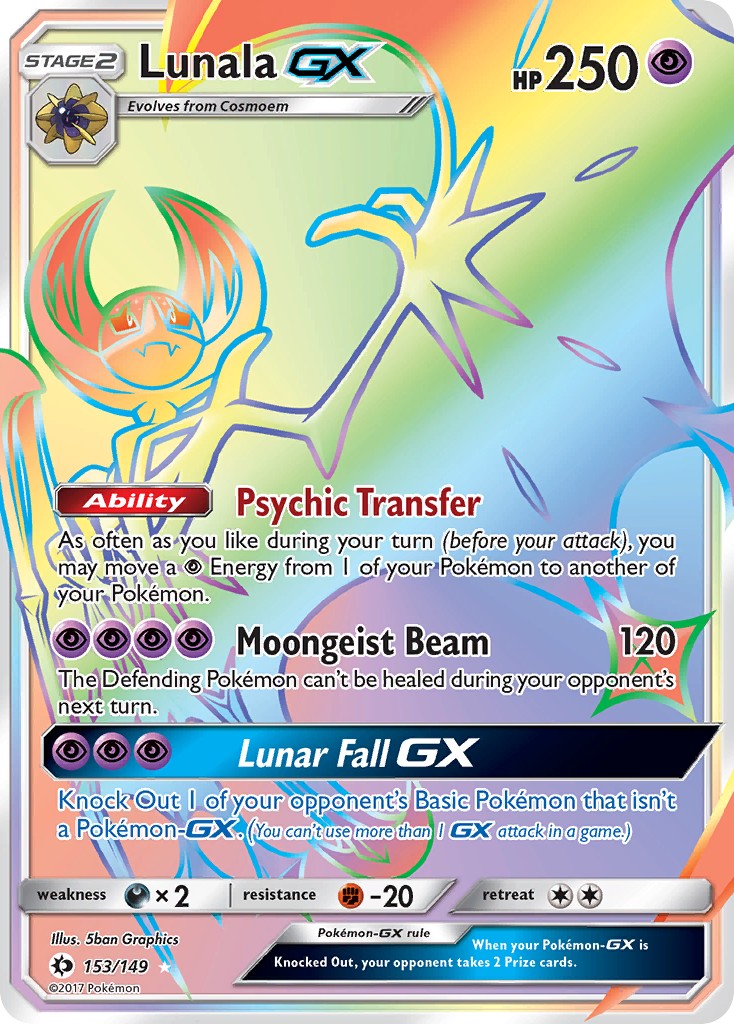 2017 Pokémon Sun & Moon 2017 Pokémon Sun & Moon #153 trading card
