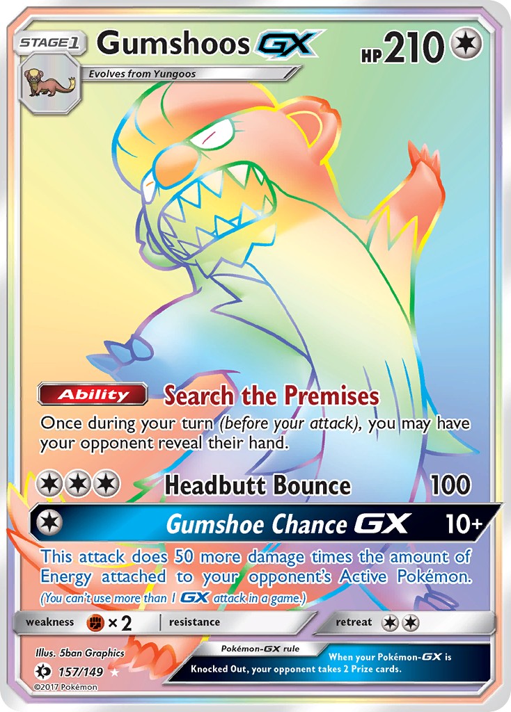 2017 Pokémon Sun & Moon 2017 Pokémon Sun & Moon #157 trading card