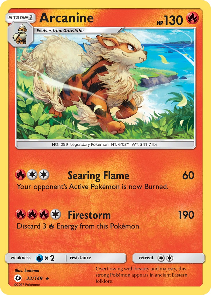 2017 Pokémon Sun & Moon 2017 Pokémon Sun & Moon #22 trading card