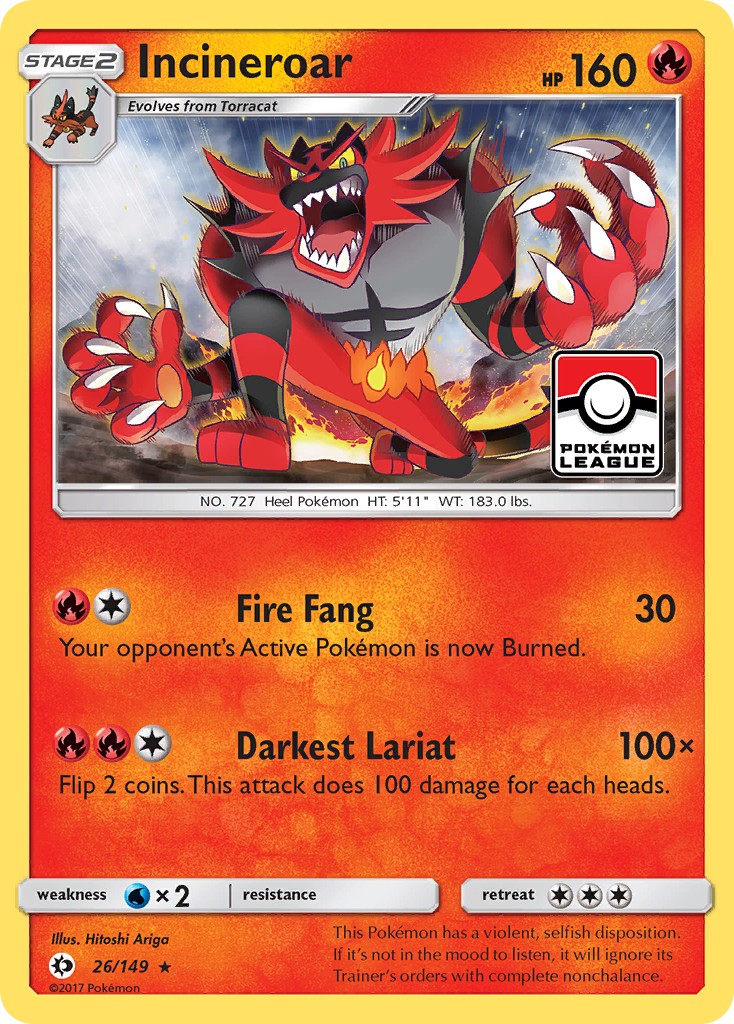 2017 Pokémon Sun & Moon 2017 Pokémon Sun & Moon #26 trading card