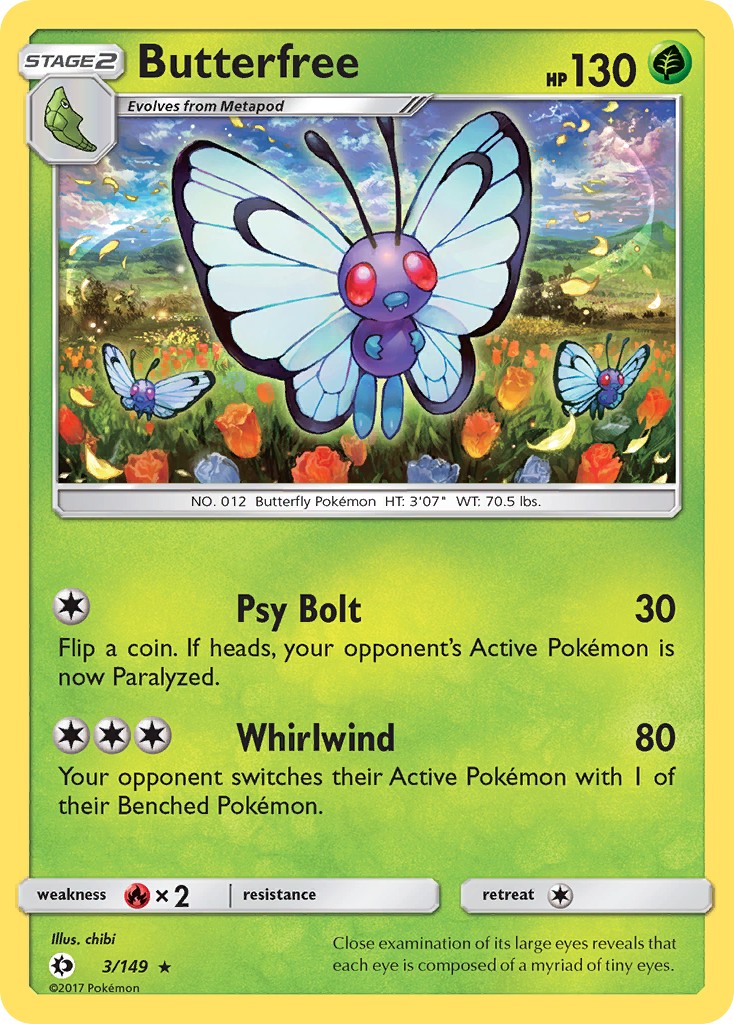 2017 Pokémon Sun & Moon 2017 Pokémon Sun & Moon #3 trading card