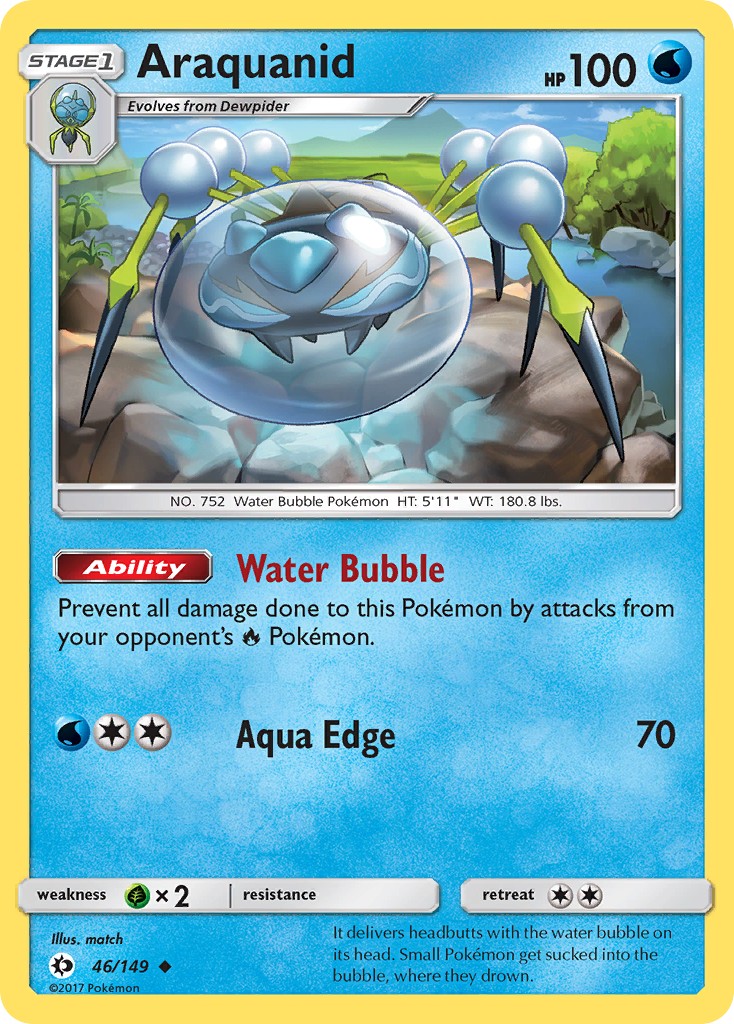 2017 Pokémon Sun & Moon 2017 Pokémon Sun & Moon #46 trading card