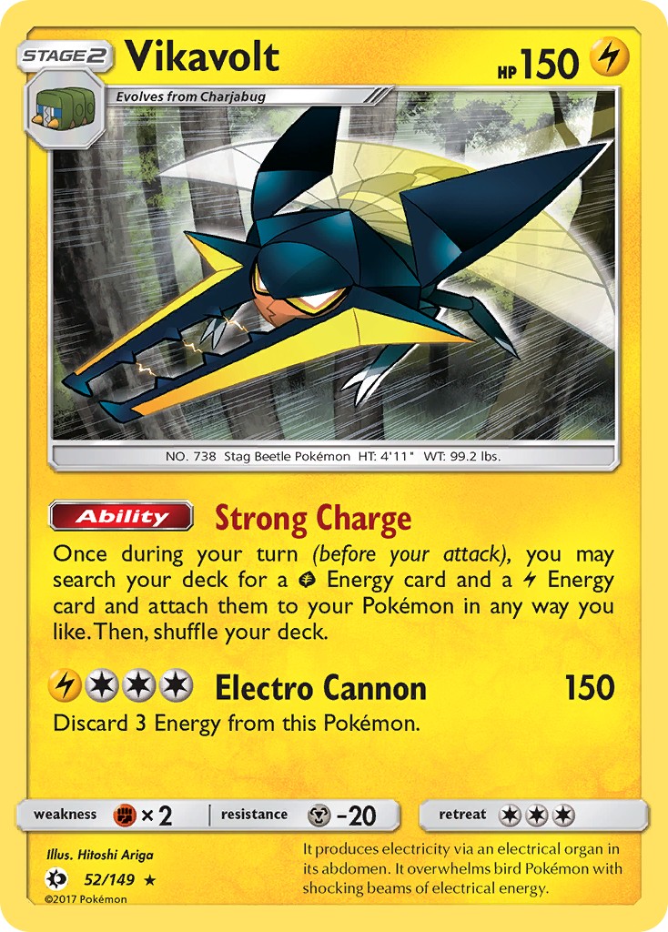 2017 Pokémon Sun & Moon 2017 Pokémon Sun & Moon #52 trading card
