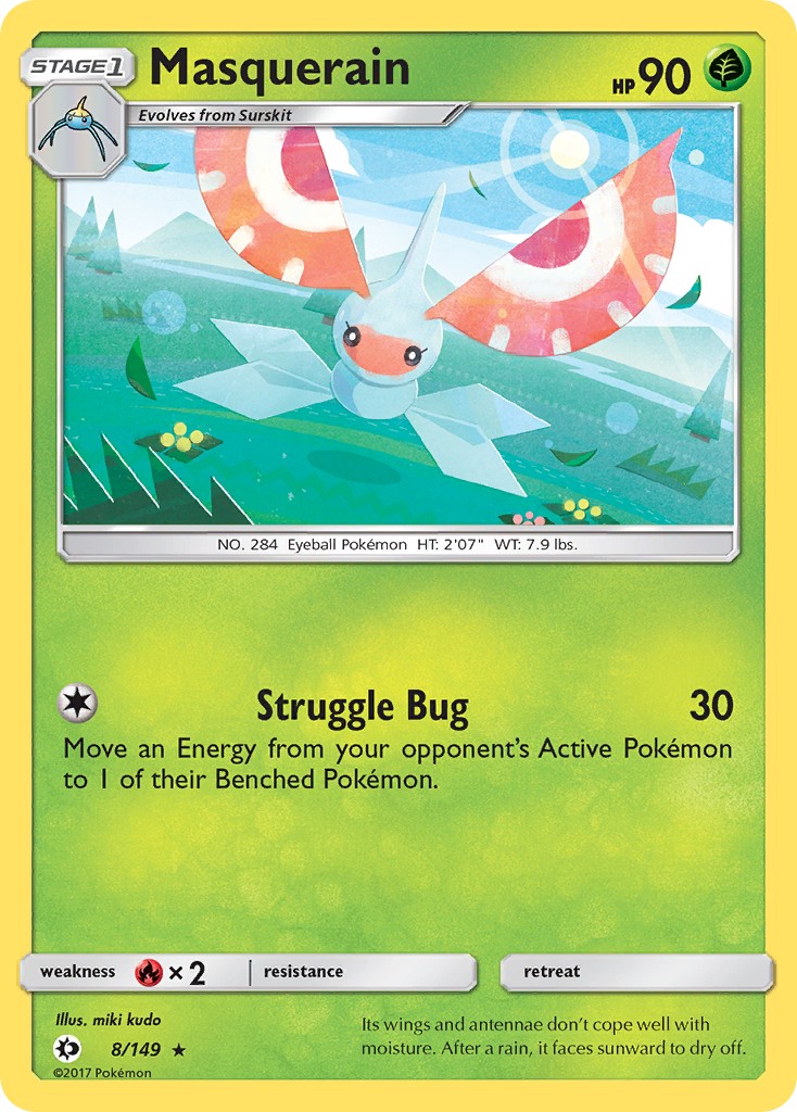 2017 Pokémon Sun & Moon 2017 Pokémon Sun & Moon #8 trading card