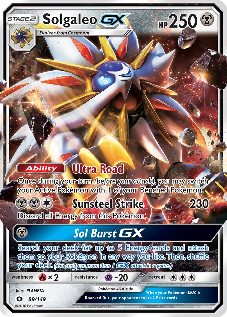 2017 Pokémon Sun & Moon 2017 Pokémon Sun & Moon #89 trading card