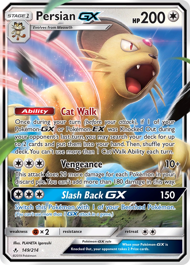 2019 Pokémon Unbroken Bonds 2019 Pokémon Unbroken Bonds #149 trading card