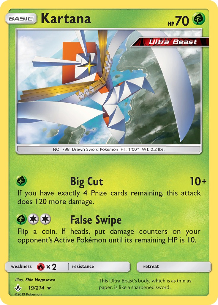 2019 Pokémon Unbroken Bonds 2019 Pokémon Unbroken Bonds #19 trading card