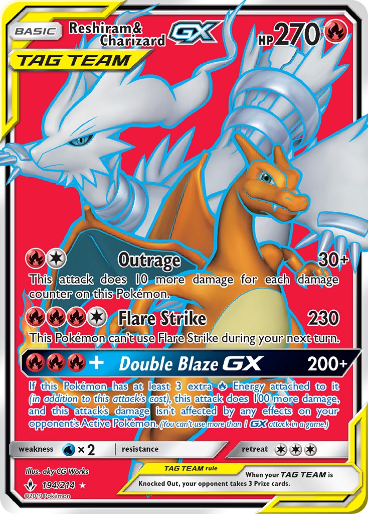 Reshiram & Charizard-GX - Image 1