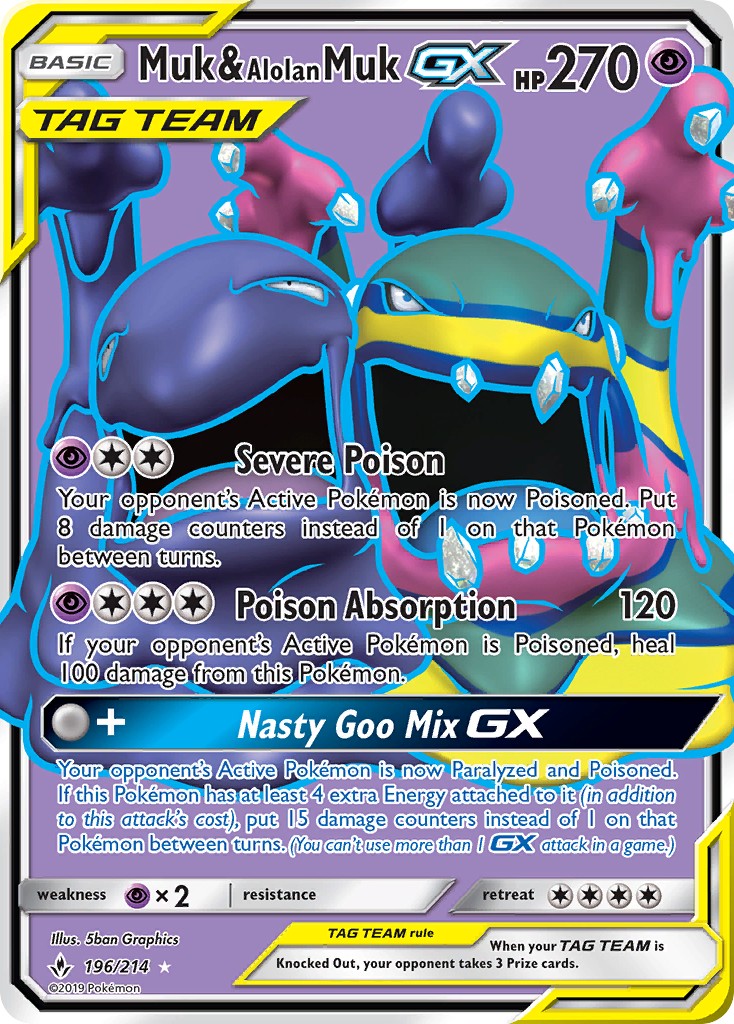 2019 Pokémon Unbroken Bonds 2019 Pokémon Unbroken Bonds #196 trading card