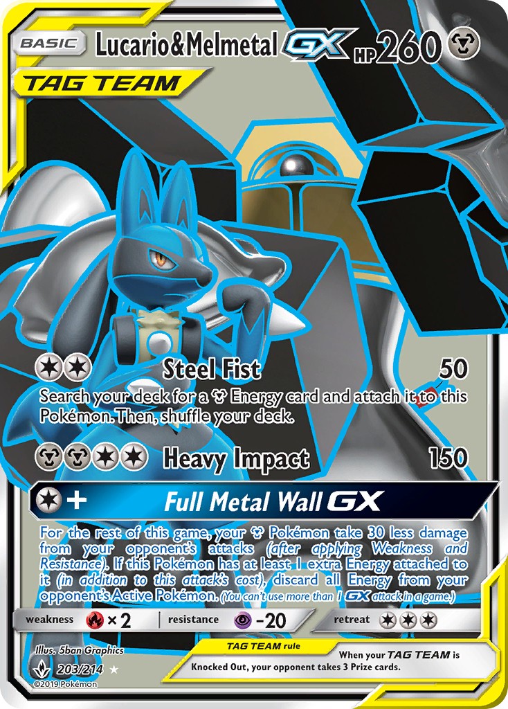 2019 Pokémon Unbroken Bonds 2019 Pokémon Unbroken Bonds #203 trading card