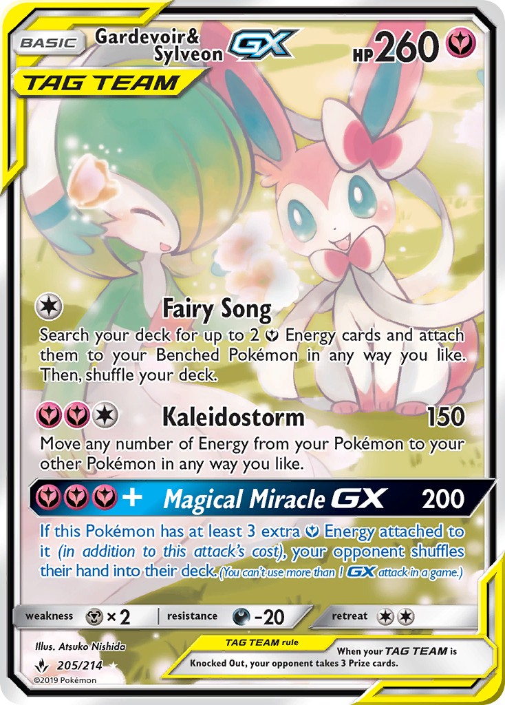 2019 Pokémon Unbroken Bonds 2019 Pokémon Unbroken Bonds #205 trading card