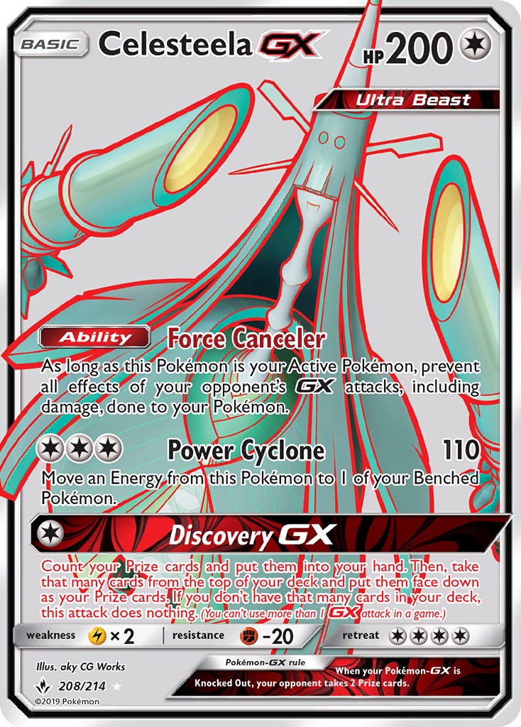 2019 Pokémon Unbroken Bonds 2019 Pokémon Unbroken Bonds #208 trading card