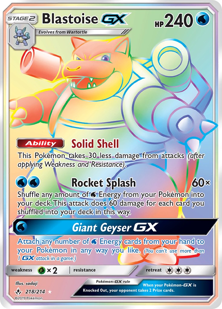 2019 Pokémon Unbroken Bonds 2019 Pokémon Unbroken Bonds #218 trading card