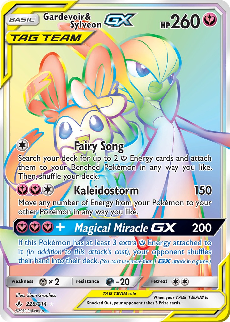 2019 Pokémon Unbroken Bonds 2019 Pokémon Unbroken Bonds #225 trading card