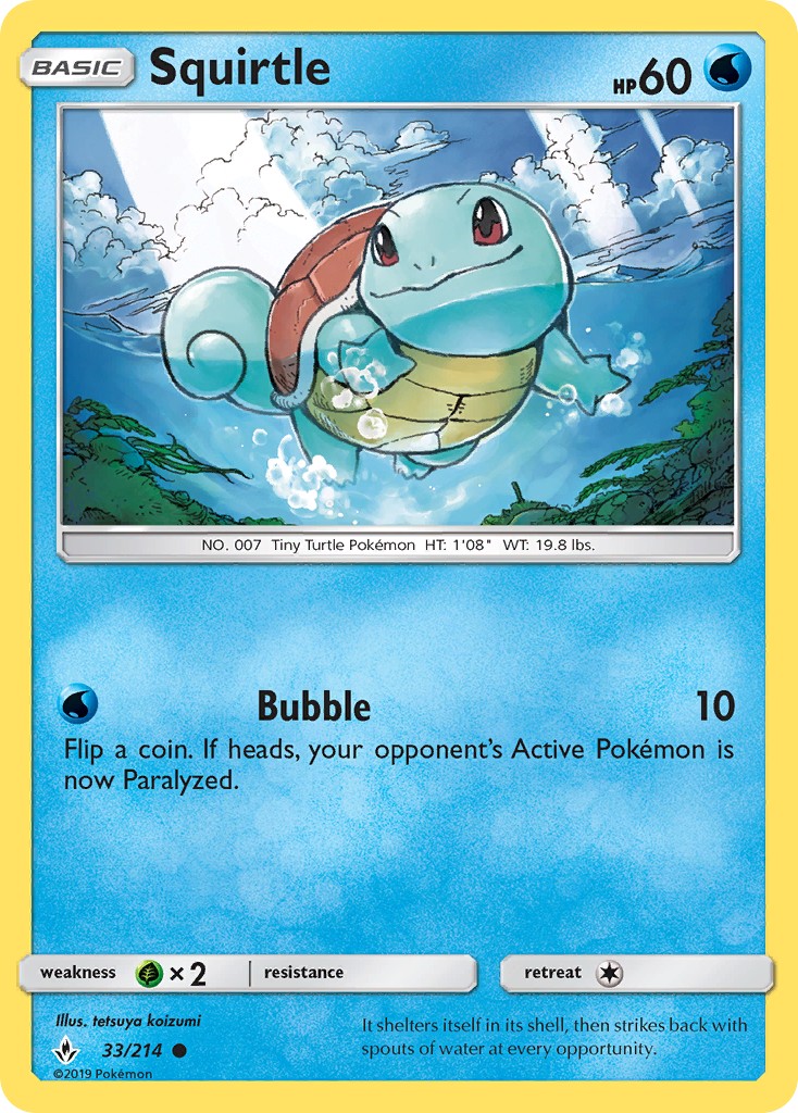 2019 Pokémon Unbroken Bonds 2019 Pokémon Unbroken Bonds #33 trading card