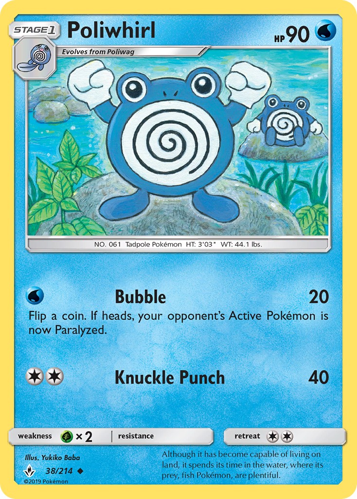 2019 Pokémon Unbroken Bonds 2019 Pokémon Unbroken Bonds #38 trading card
