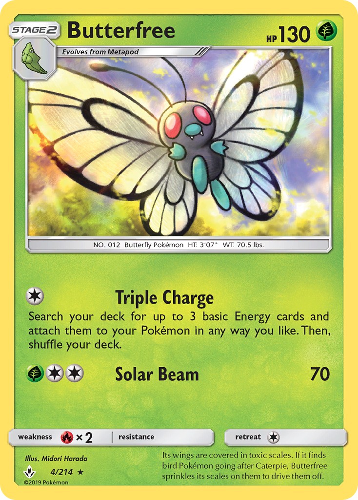 2019 Pokémon Unbroken Bonds 2019 Pokémon Unbroken Bonds #4 trading card