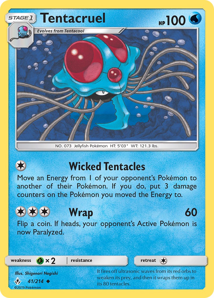 2019 Pokémon Unbroken Bonds 2019 Pokémon Unbroken Bonds #41 trading card