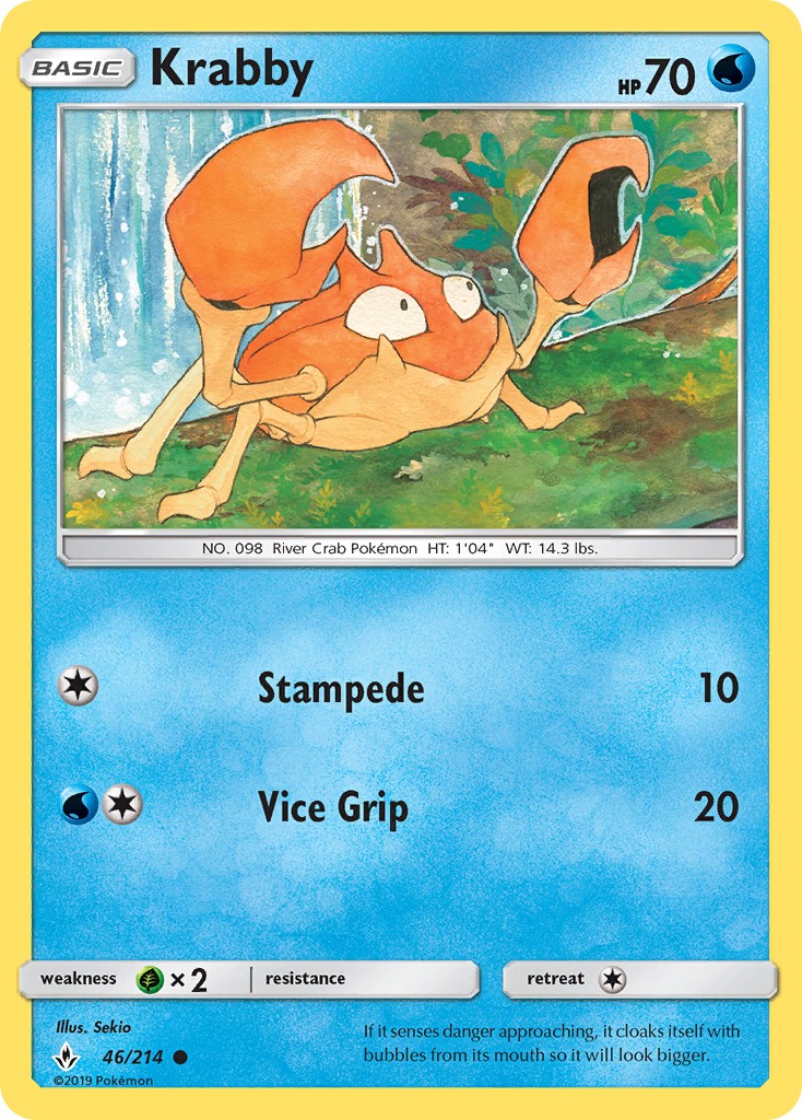 2019 Pokémon Unbroken Bonds 2019 Pokémon Unbroken Bonds #46 trading card