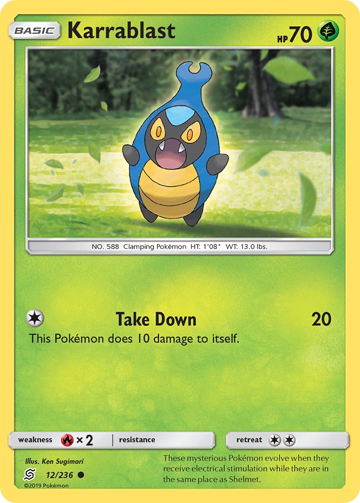 2019 Pokémon Unified Minds 2019 Pokémon Unified Minds #12 trading card