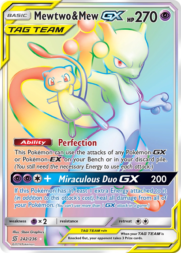 Mewtwo & Mew-GX - Image 1